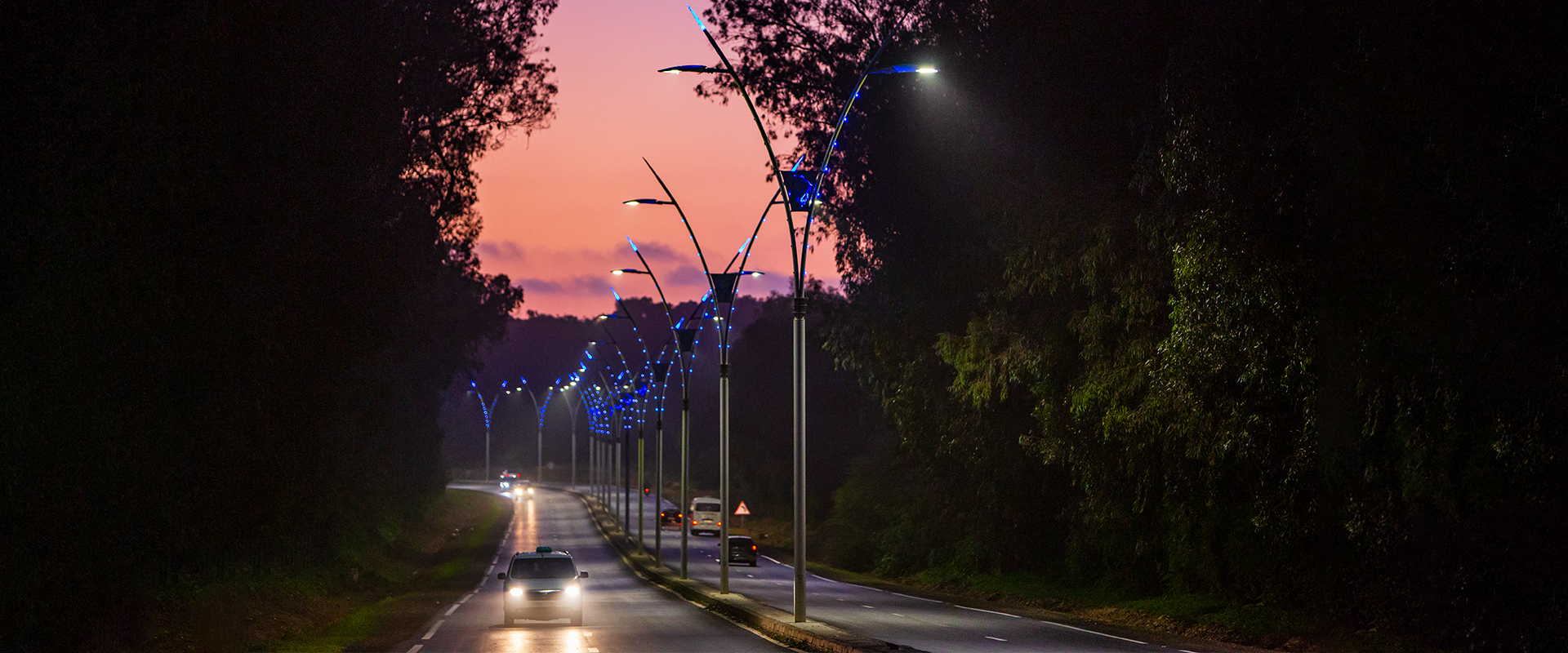 luminaires d'éclairage public intelligents