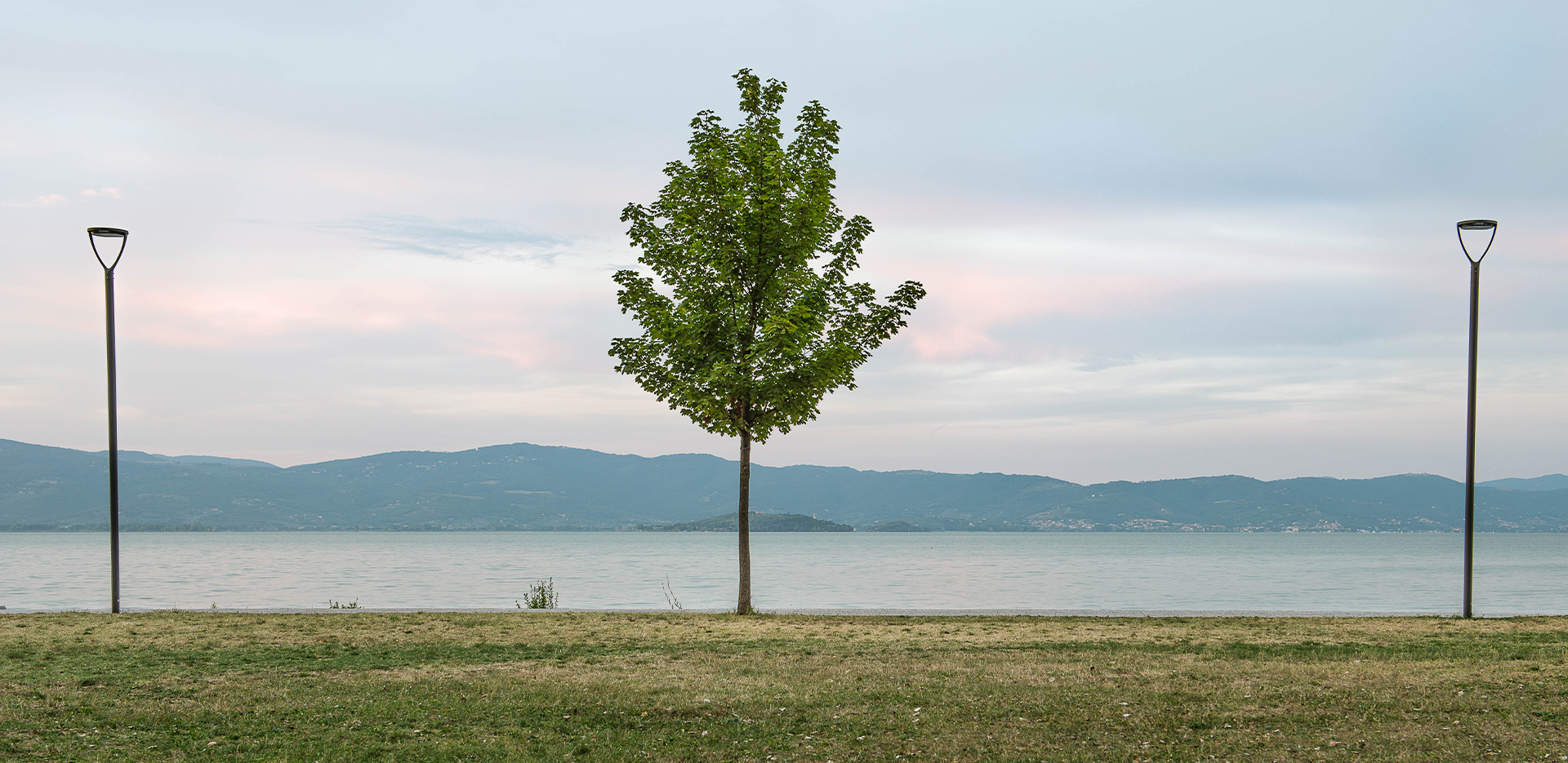 Solutions d’éclairage urbain à LED Castiglione del Lago sur le Lac Trasimène - AEC Illuminazione