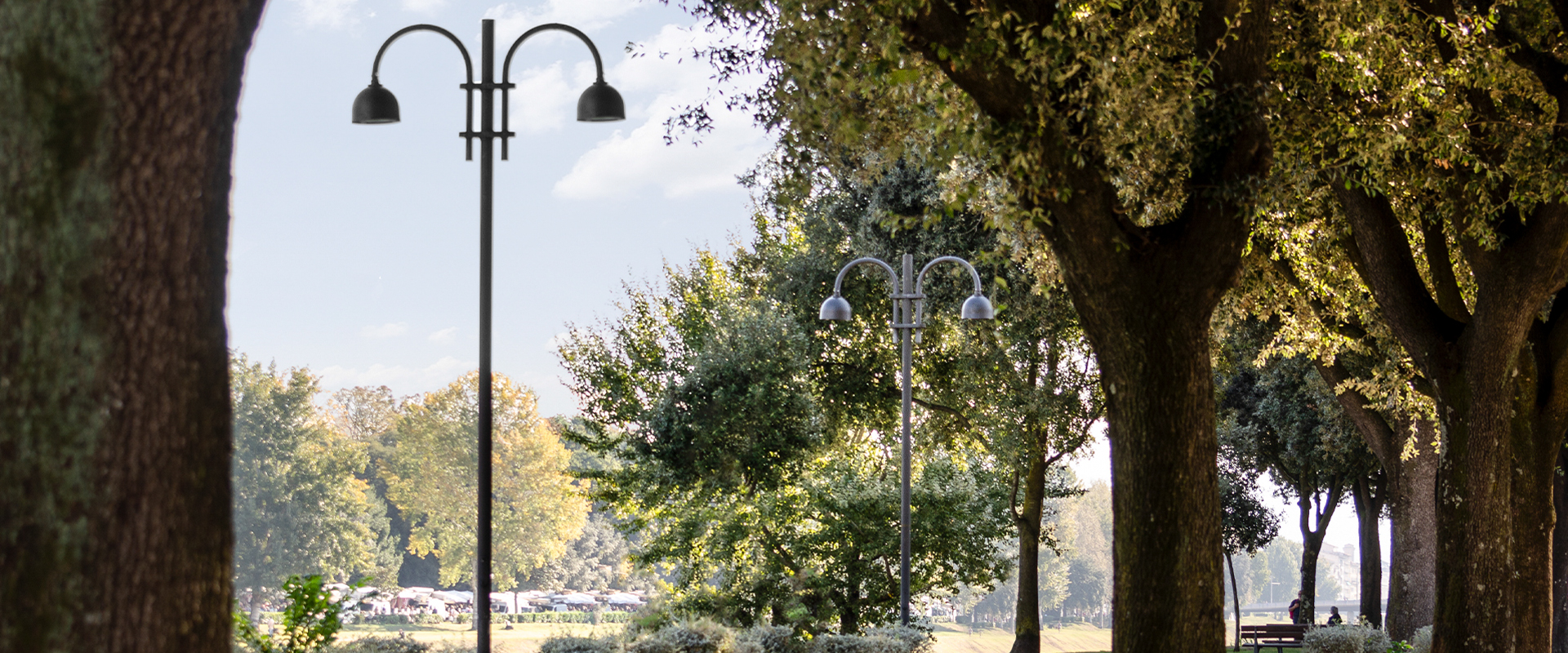 lampadaire éclairage urbain