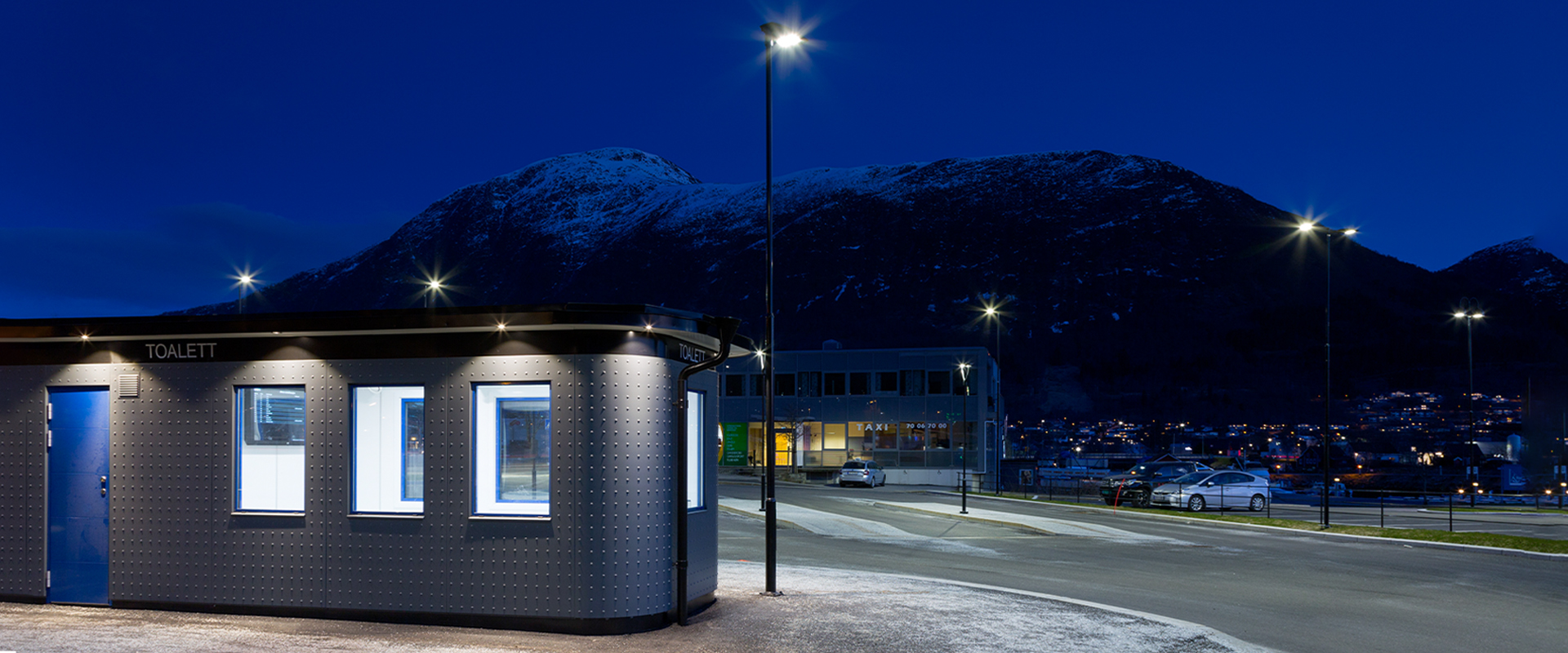 éclairage de parking à LED