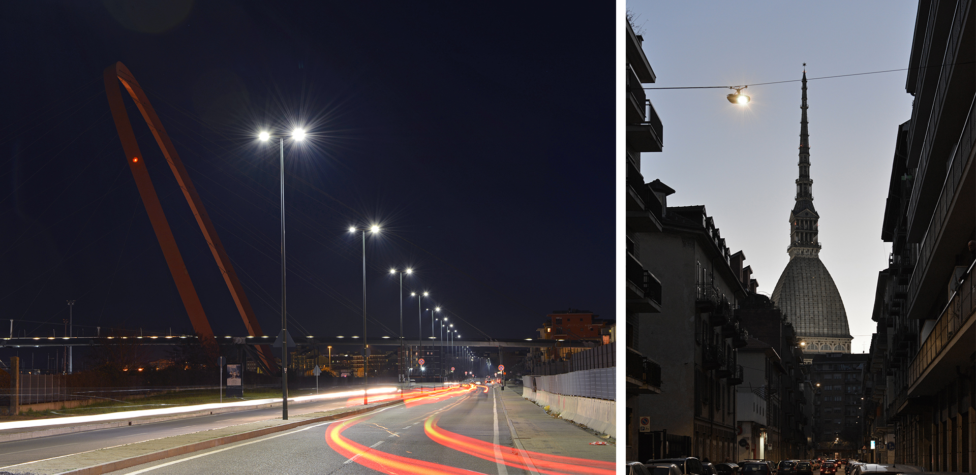 Eclairage Routier et Urbains Turin