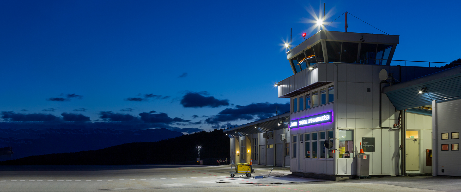 Éclairage pour aéroport à LED