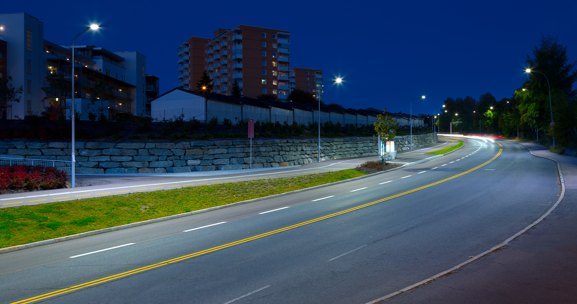 Solutions pour éclairage public à LED pour route et autoroute - AEC Illuminazione