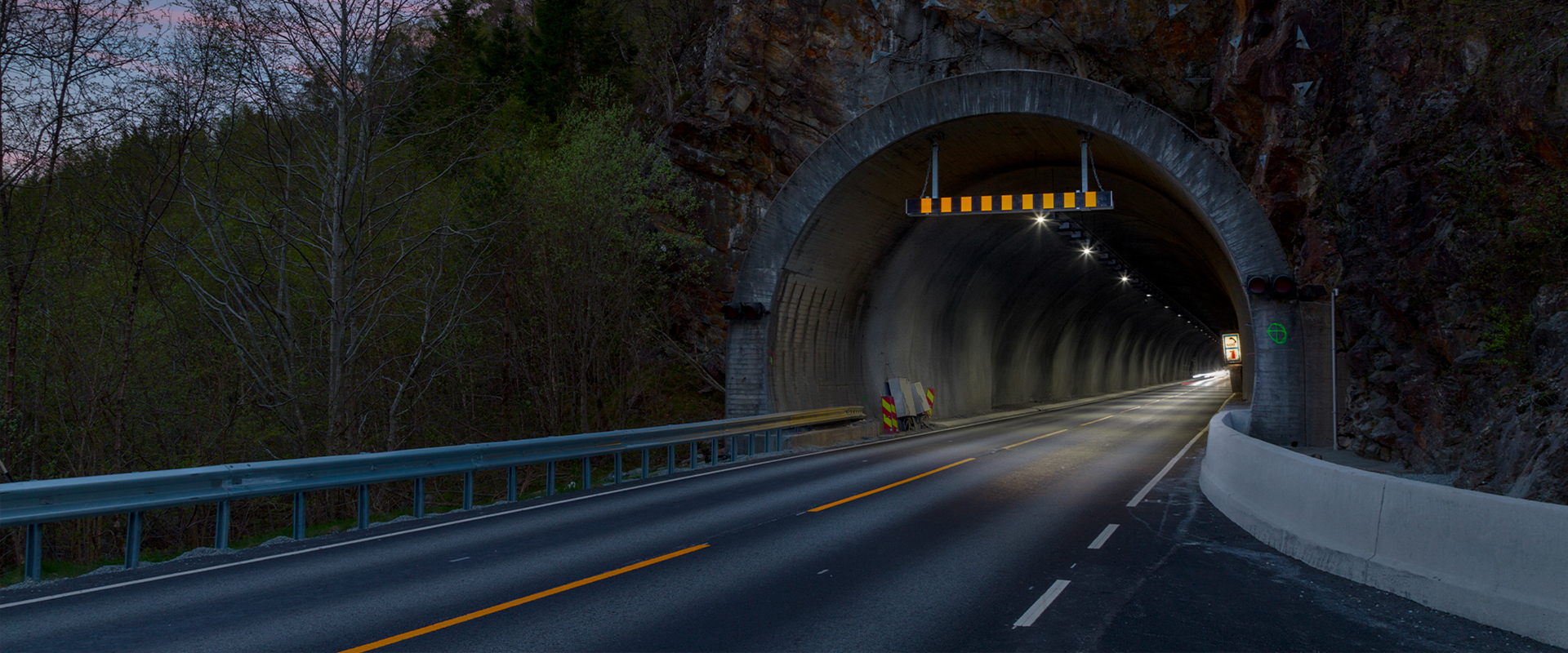 LED tunnels routiers