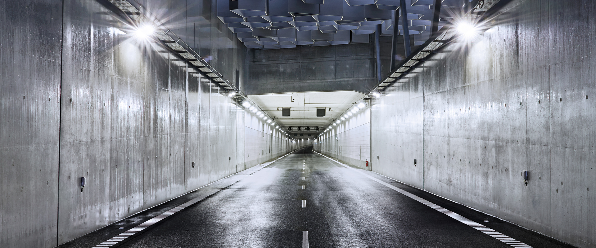 Éclairage LED tunnel