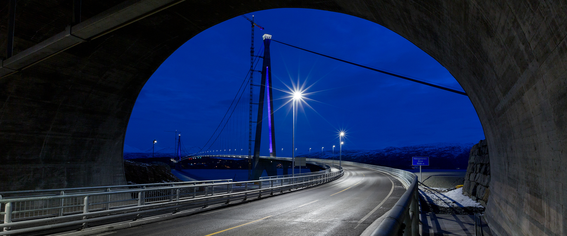 Projecteurs à LED pour l'éclairage des tunnels routiers