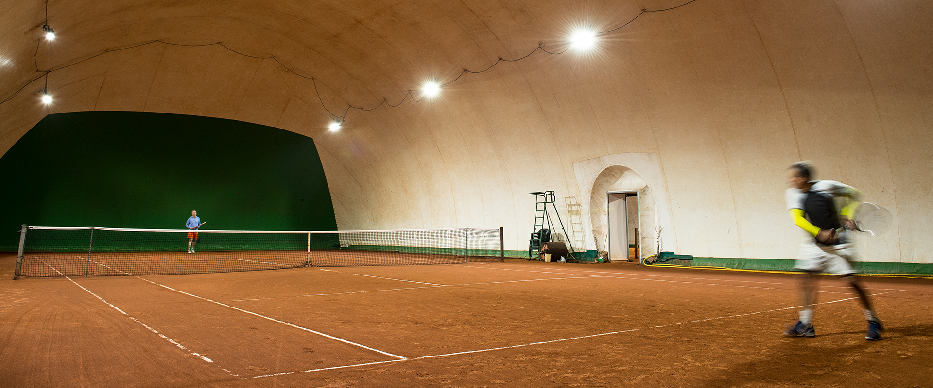 Plan d'éclairage pour complexes sportifs