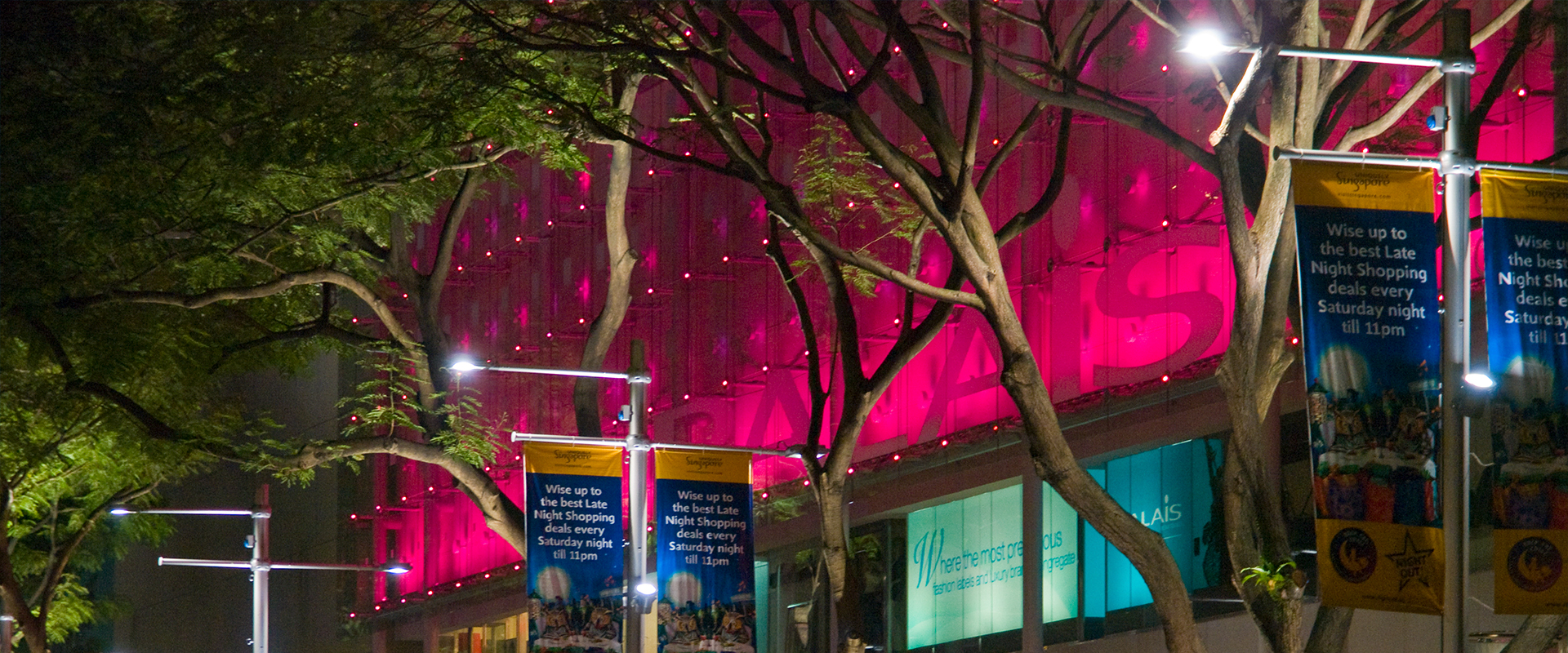 Solutions d’éclairage public à LED a Singapour - AEC Illuminazione